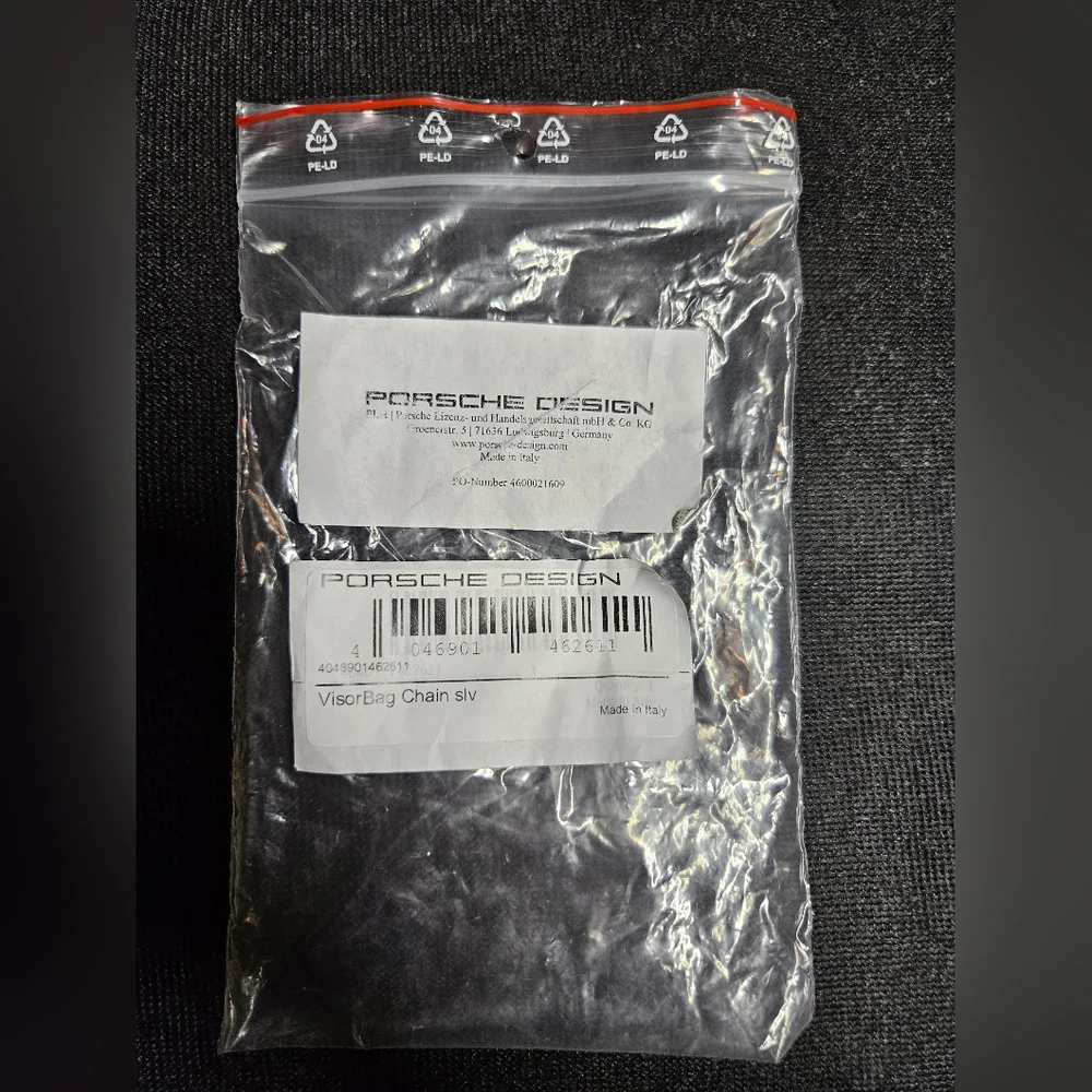 Porsche Design Visor Bag Chain Silver - Picture 4 of 4